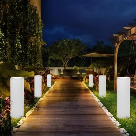 Светильник Цилиндр 30х115 питание от АКБ, RGB