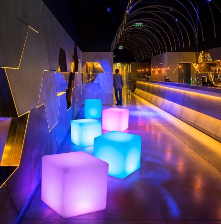 Светильник Куб 30 питание от сети 220В, RGB