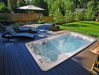 Плавательный спа-бассейн Jacuzzi SwimLife 14ft Swim Fit Плавательный спа-бассейн Jacuzzi SwimLife 14ft Swim Fit